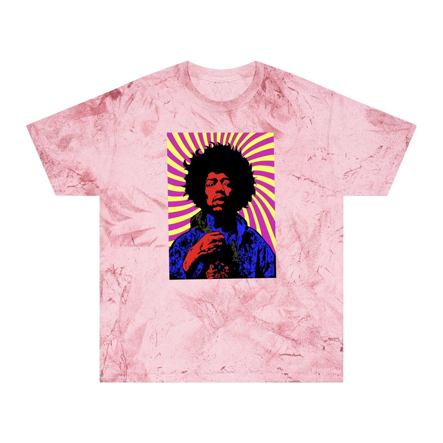 Hendrix Haze v2 Vibrant Unisex Tie-Dye T-Shirt, Colorful Graphic Tee, Casual Wear, Summer Fashion, Festival Outfit, Unique Gift Idea