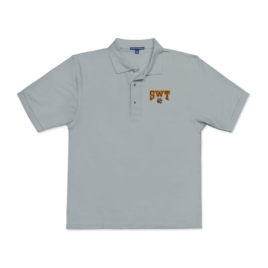 SWT Embroidered Unisex Polo Shirt - Casual Style, Perfect Gift for Holidays, Golf, Summer Outings, Birthday Celebrations, Everyday Wear