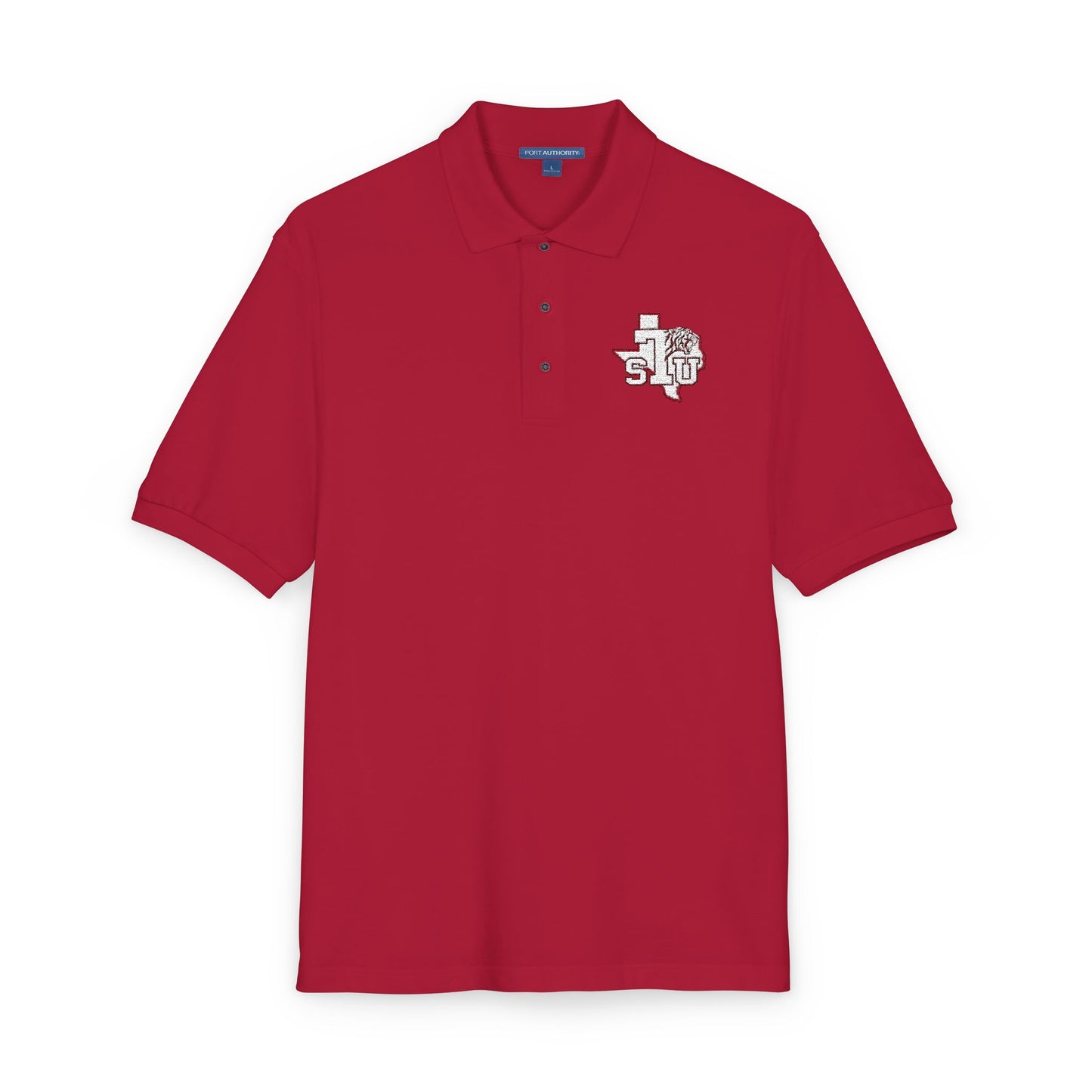 Texas Floral Outline Embroidered Polo