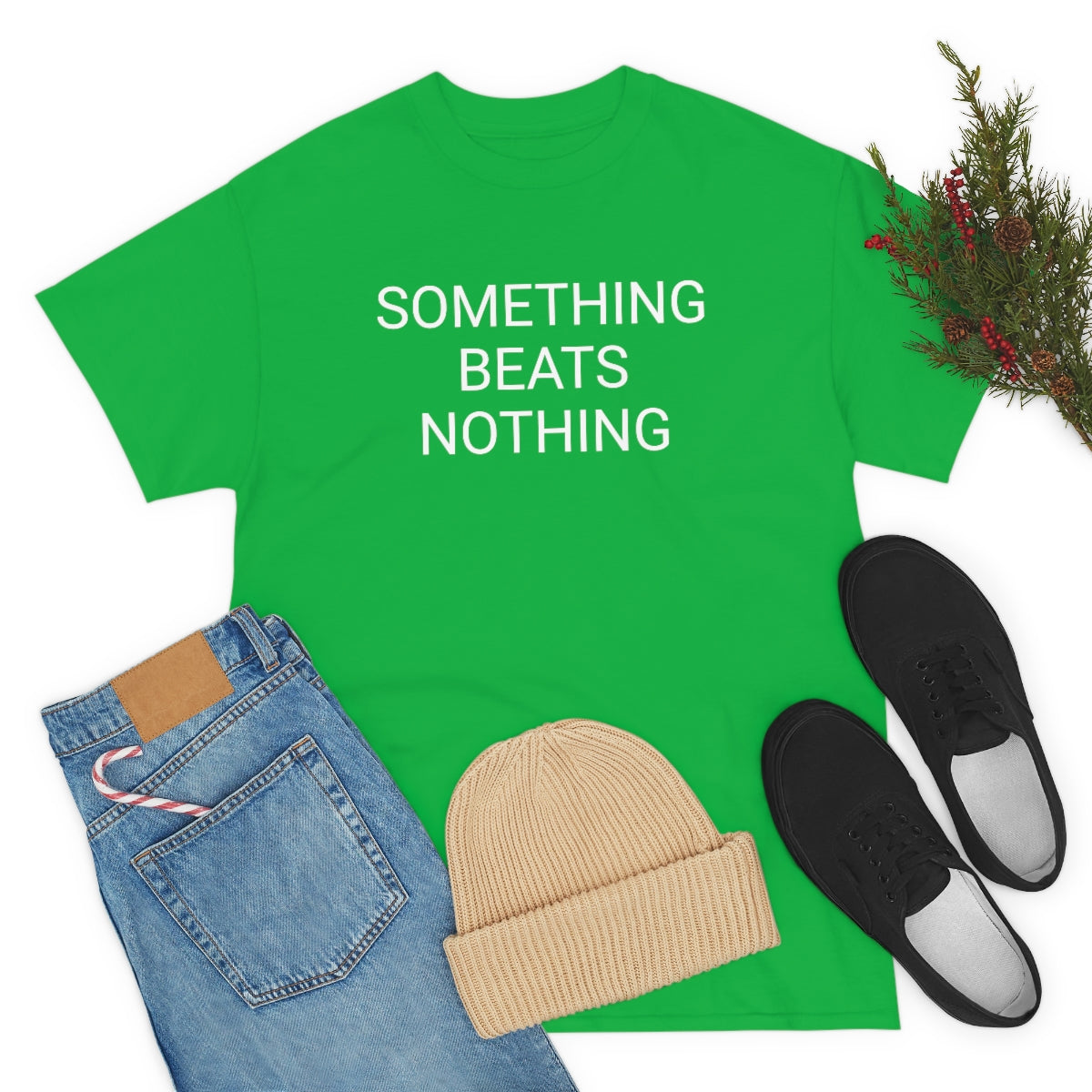 Something beats nothing v5